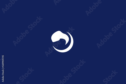 Illustration vector graphic of claw in circle