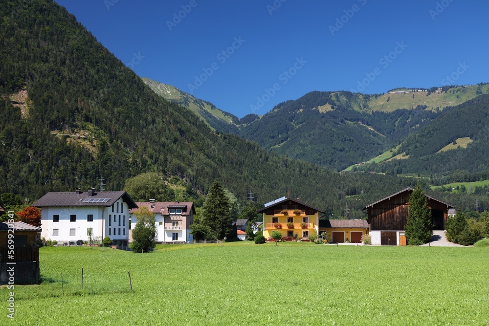 Austria countryside in Salzburg state