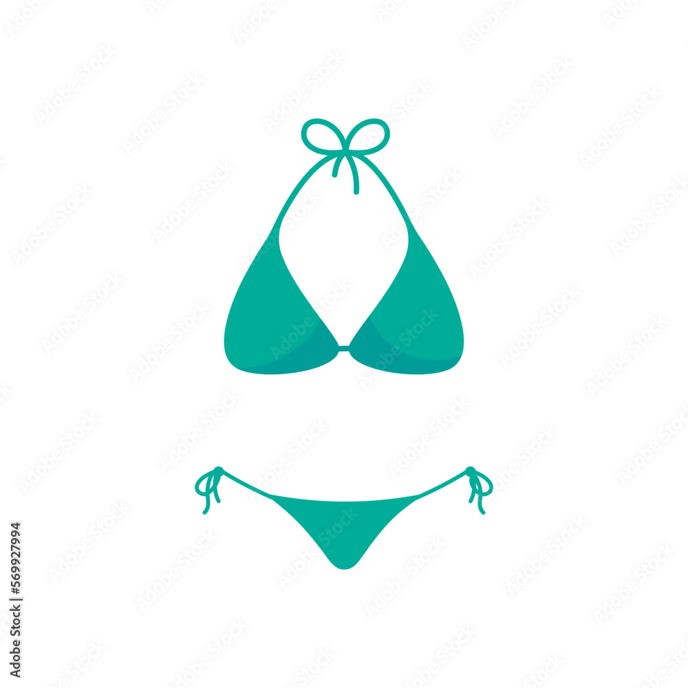 Beach bikini for women. summer seaside leisure tourism Beach bikini for women. summer seaside leisure tourism