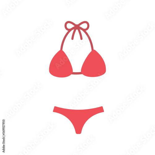 Beach bikini for women. summer seaside leisure tourism