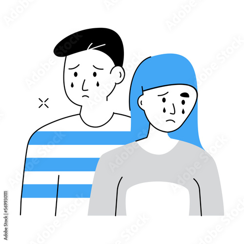 Sad Couple 