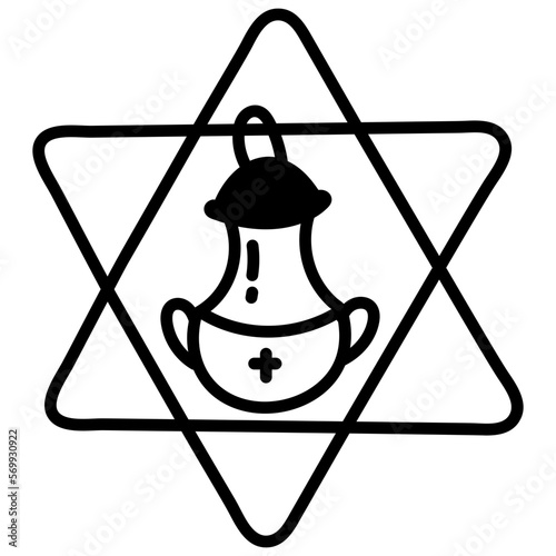 Jewish Lamp 