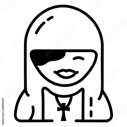Christian Nun 