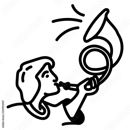 Trumpet Player 