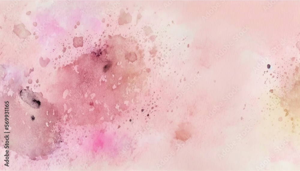 Fototapeta premium a painting of pink and yellow colors with a white border around it and a black border around the edges of the image and the bottom half of the frame. generative ai