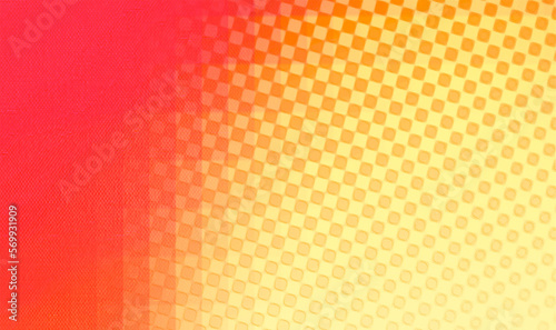 Red and yellow pattern background, Full frame Wide angle banner for social media, websites, flyers, posters, online web Ads, brochures and various graphic design works