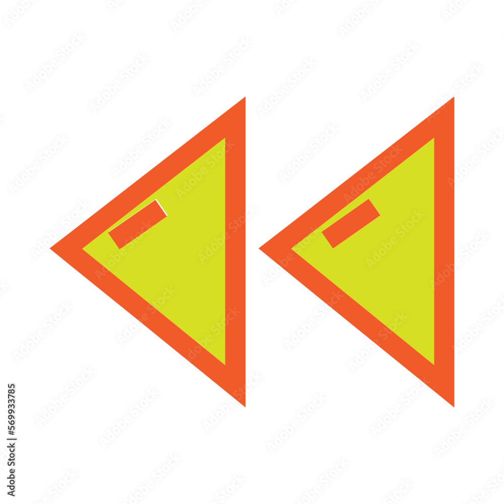 Back Flat Icon Back Flat Icon