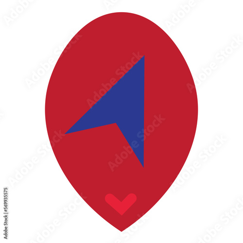 Pin Flat Icon Free Download Pin Flat Icon - GFXLoad