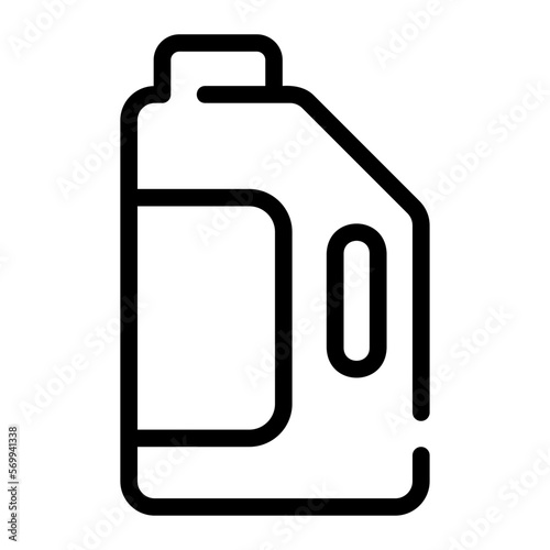 lubricant line icon
