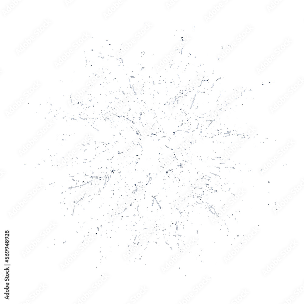 Water splash isolated transparent background 3d rendering
Water splash isolated transparent background 3d rendering