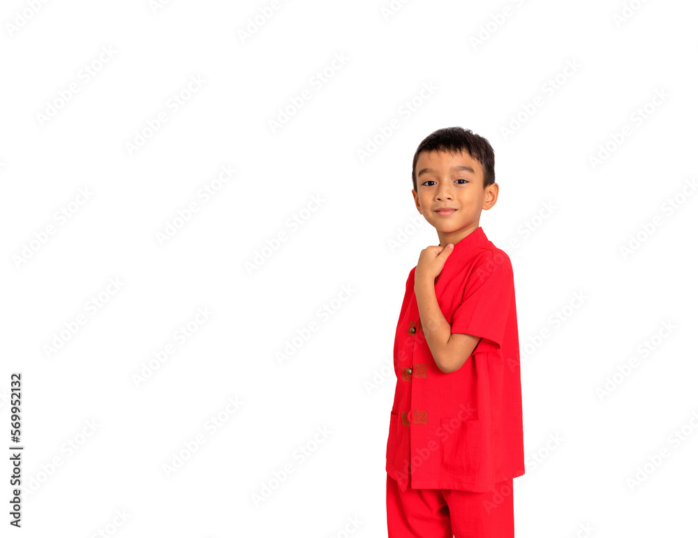 little boy fashion Smiling child in red chinese dress, style and fashion ideas for children. chinese new year little boy fashion Smiling child in red chinese dress, style and fashion ideas for children. chinese new year