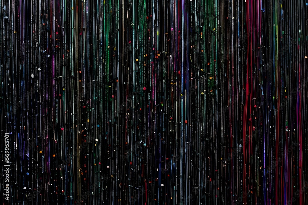 Obraz premium colors of chaos generative ai