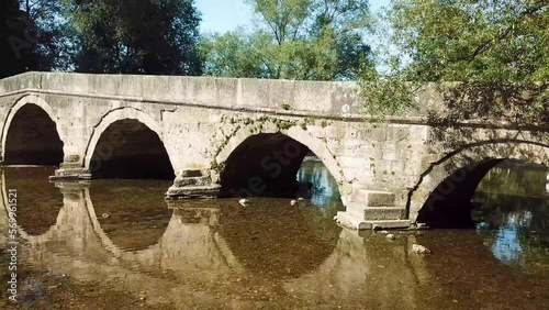 bridge over the river