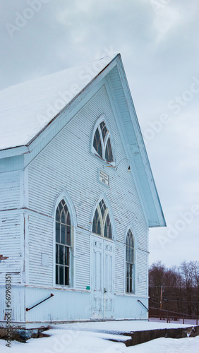 Powerscourt United Church, Quebec, Canada - architecture