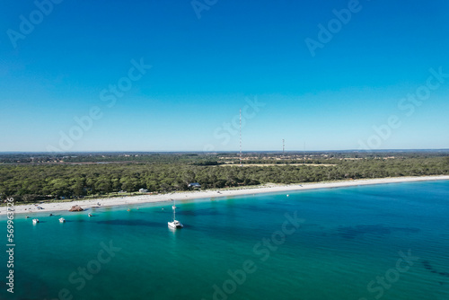The beautiful coastline of the Geographe Bay in south west Western Australia
