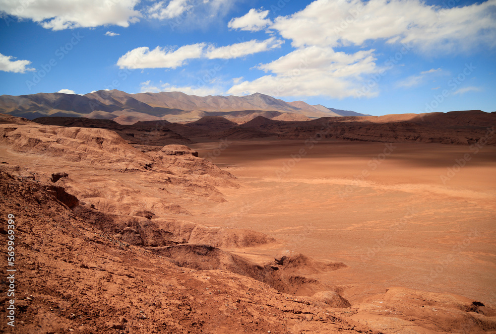 Devil's desert in the Puna Argentina