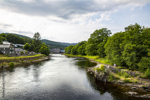 Pitlochry, a walk along the River Tummel in the heart of Perthshire photo