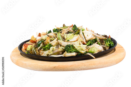 Salmon Teppan Yaki, Asian Food, Transparent PNG