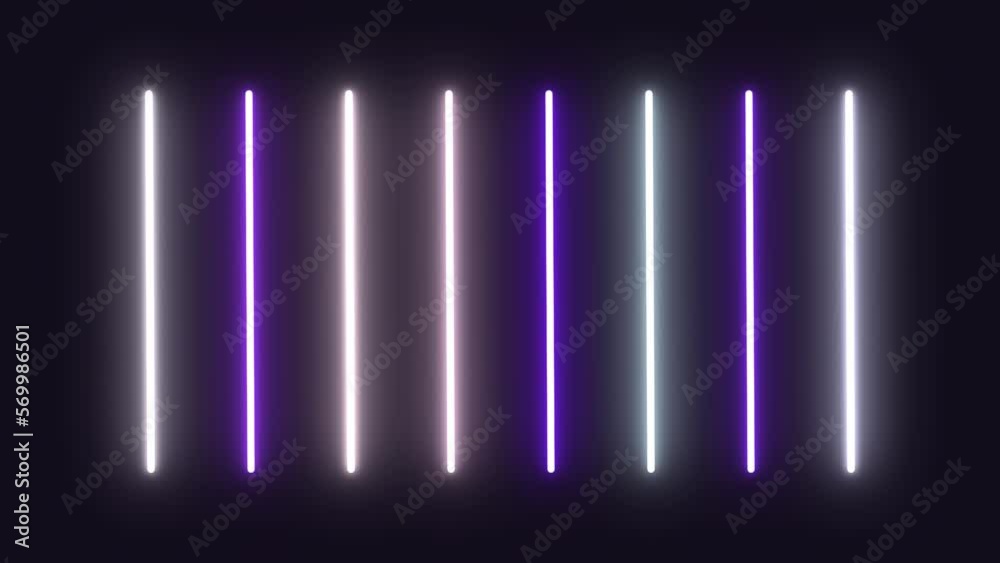 Glowing Lines Abstract Background Seamless Looping Glowing Lines Abstract Background Seamless Looping