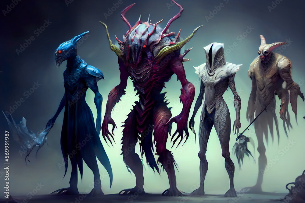 Exploring the Unseen. Revealing Mysterious Alien Creature Species