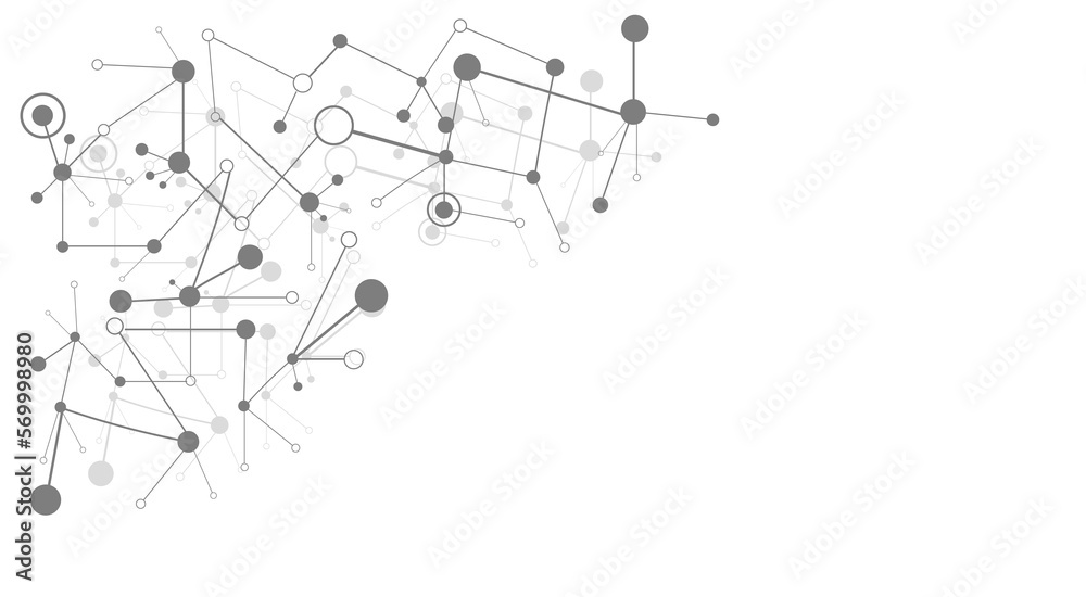Scientific, technological molecular medical reference. Genetic engineering and molecular structure, DNA circular network, scientific chemical and biotechnological concept, innovative technology, healt