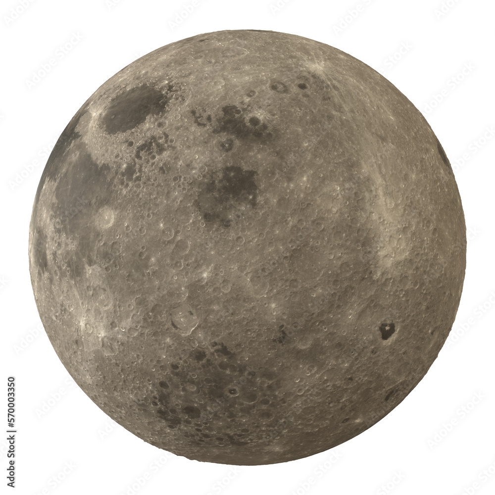 Moon back side isolated transparent background 3d rendering
Moon back side isolated transparent background 3d rendering