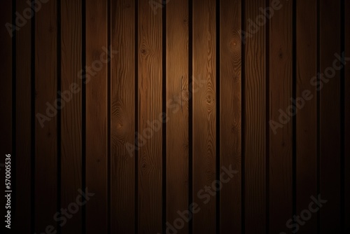 Background Dark Brown Wood Texture with Scratches. Generative AI