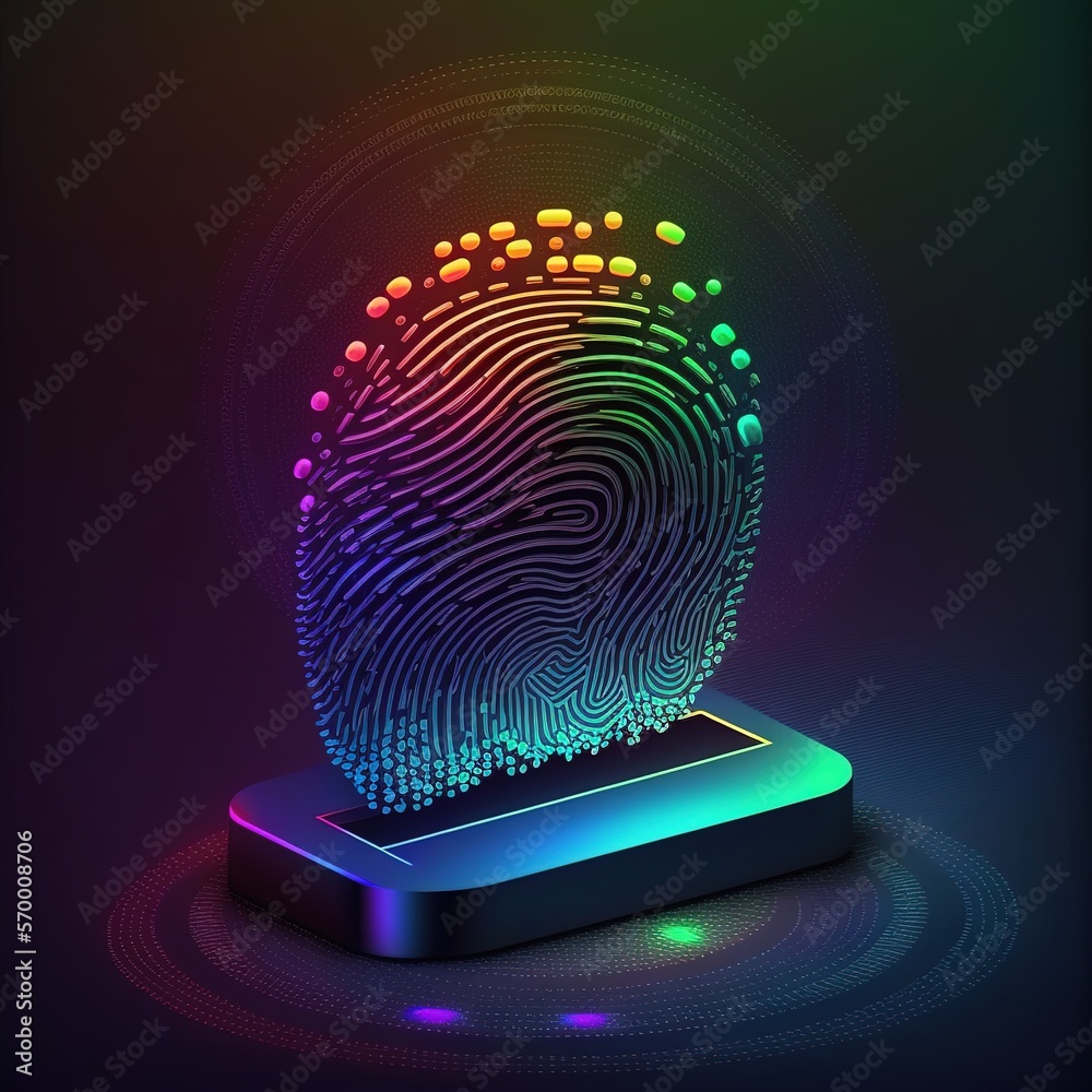 Fingerprint identification to access personal financial data. Idea for ...
