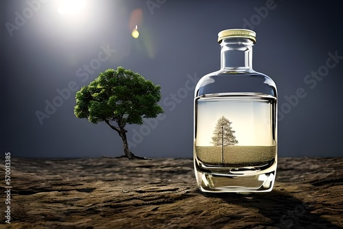 Bottled Nature generative ai