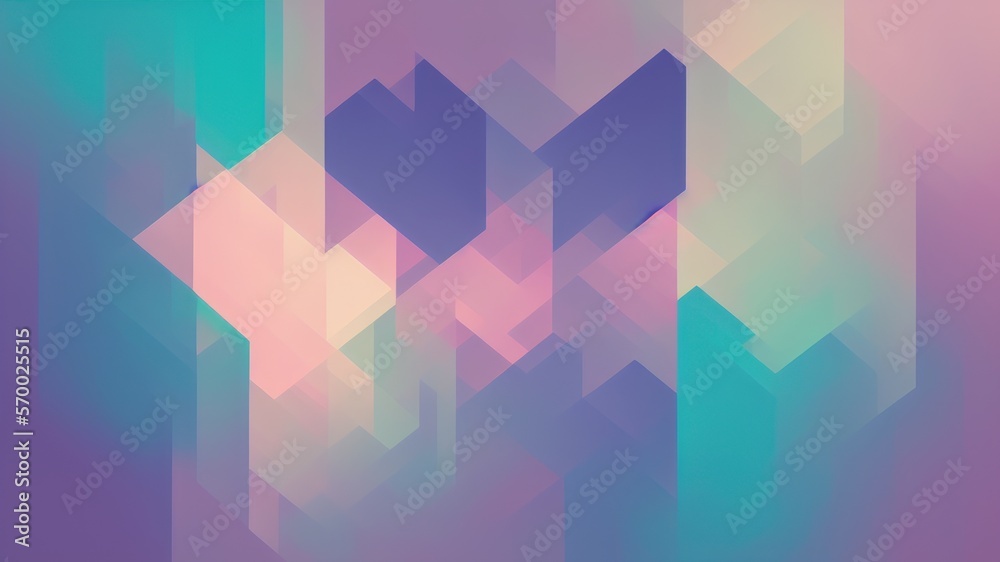 abstract colorful background - generative ai illustration