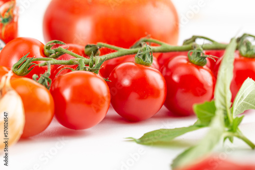 tomato on a white background
