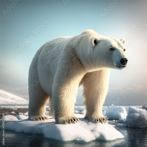 A polar bear portrait © Laouli