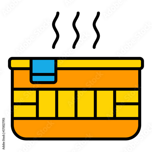 Jacuzzi Filled Line Icon