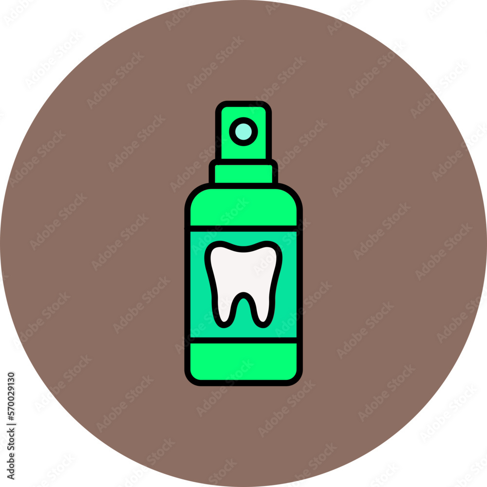 Freshener Multicolor Circle Filled Line Icon Freshener Multicolor Circle Filled Line Icon