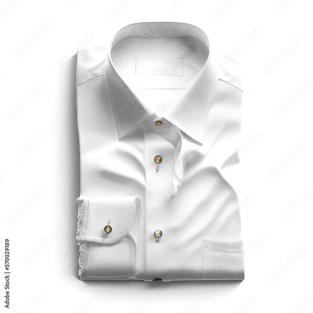 shirt isolated on white background, ai