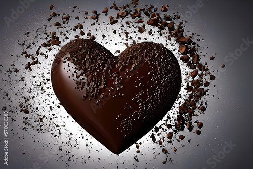 heart of chocolate