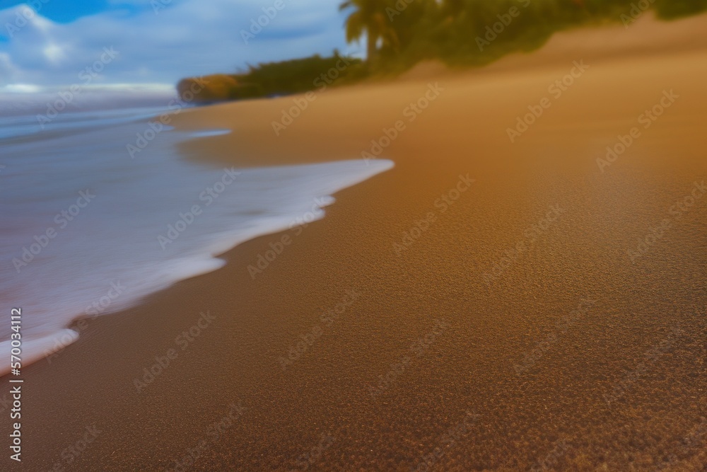 Fototapeta premium sand beach and sea