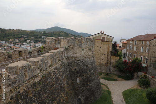 Angioino Aragonese Castle in Agropoli, Campania Italy