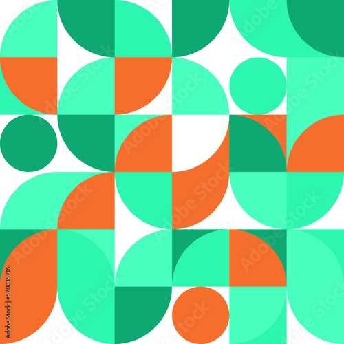 Abstract geometric pattern design in retro style Vector illustration colorful neo poster grid with geometrical shapes modern flyer background Scandinavian or Swiss prints of rectangles squares minimal