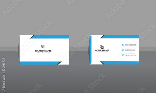 Wallpaper Mural clean business card and modern business card, Torontodigital.ca