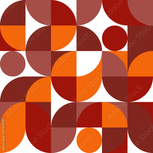 Abstract geometric pattern design in retro style Vector illustration colorful neo poster grid with geometrical shapes modern flyer background Scandinavian or Swiss prints of rectangles squares minimal