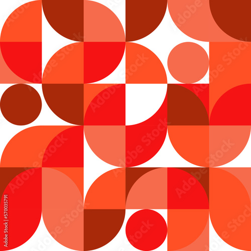 Abstract geometric pattern design in retro style Vector illustration colorful neo poster grid with geometrical shapes modern flyer background Scandinavian or Swiss prints of rectangles squares minimal