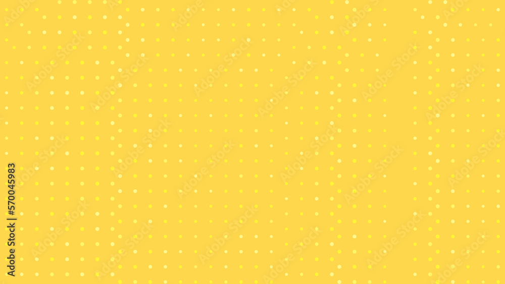 halftone yellow vector background pattern