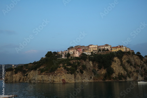 Dusk at old town of Agropoli, Campania Italy © ClaraNila