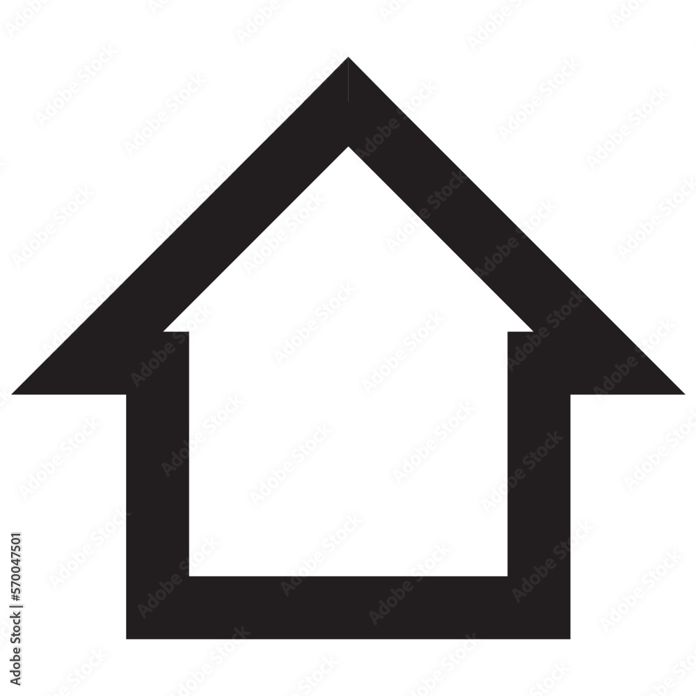 vector illustration of home icon design. black and white color line style. vector illustration of home icon design. black and white color line style.