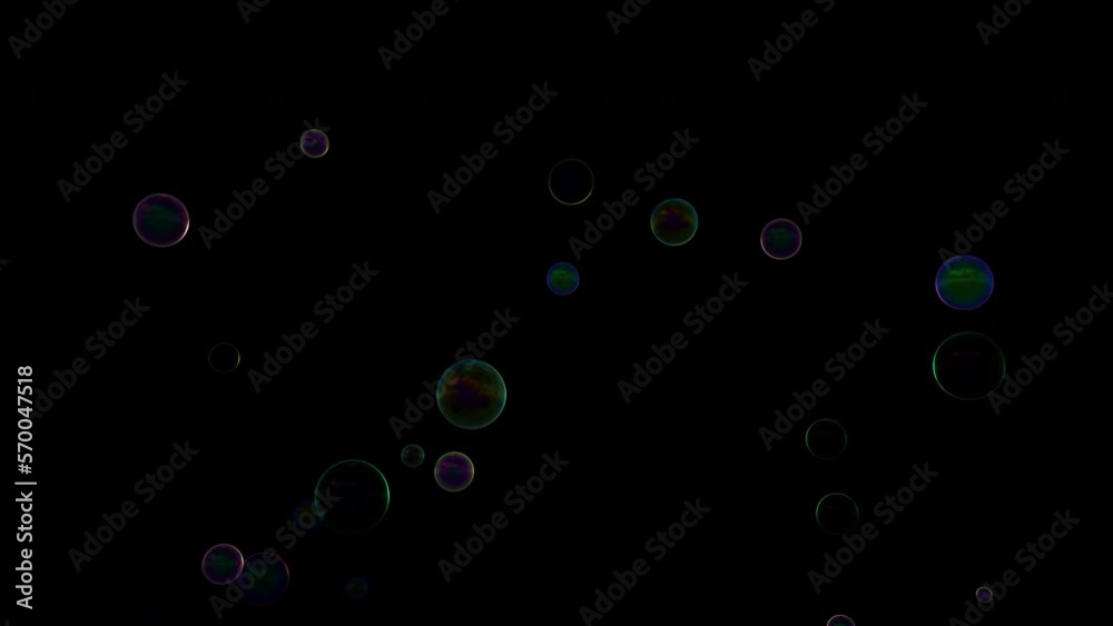 Bubbles 3D Animation Transparent Alpha Video Bubbles 3D Animation Transparent Alpha Video