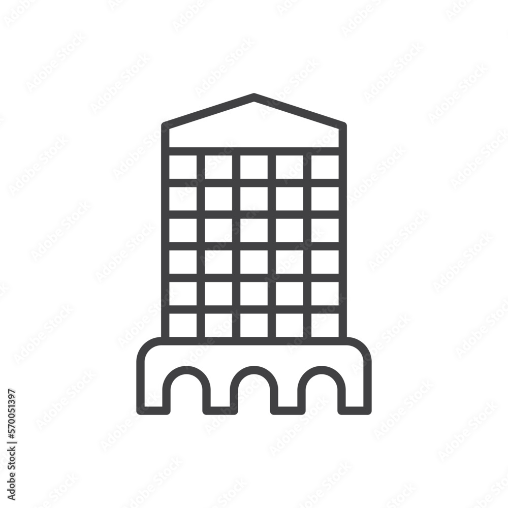 Apartments Icon - Building Icon Apartments Icon - Building Icon