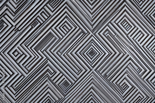 Geometric, black and white background
