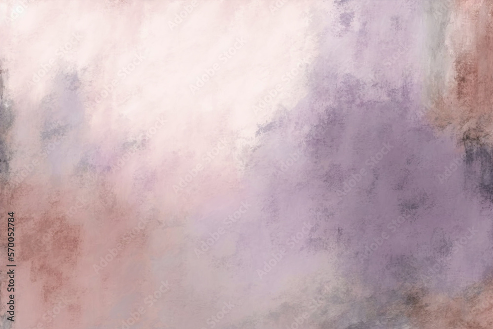 abstract painting background texture with dim gray, old lavender and rosy brown colors and space for text or image - created with AI
