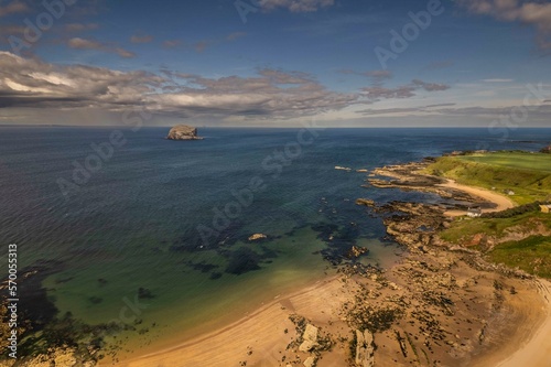 Canty Bay and Bass Rock